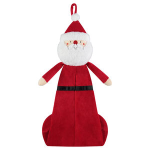 Βελουτέ σάκος για πιτζάμα σε σχήμα Άγιου Βασίλη 