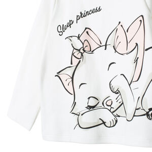 Pyjama motif Marie des Aristochats Disney et pois 
