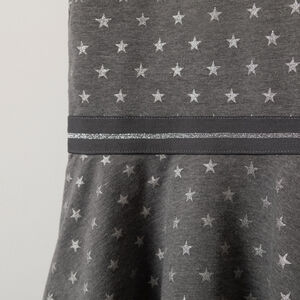 Robe manches courtes imprimée all-over  