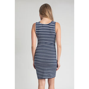 Χακί αμάνικο ελαφρύ φόρεμα εγκυμοσύνης 