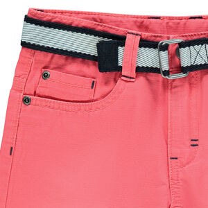 Bermuda en toile à ceinture amovible 