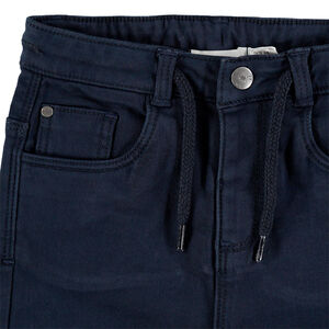 Βερμούδα  toile με κρδόνι περίσφιξης 