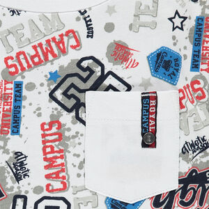 Μακριά κοντομάνικη μπλούζα 