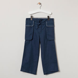 Pantalon fluide avec noeud 