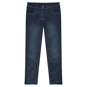 Junior - Τζιν με τσέπες και φθαρμένη όψη 