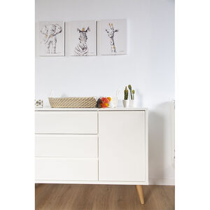 Cadre peinture Girafe - 30x40cm 