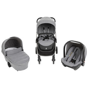 Καρότσι trio Tessa γκρι  