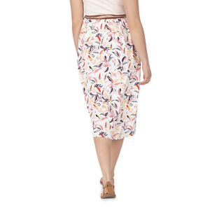 Μακριά φούστα εγκυμοσύνης με εμπριμέ μοτίβο 