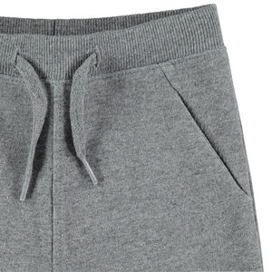 Μονόχρωμο φανελένιο παντελόνι φόρμας 