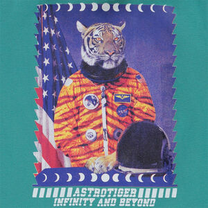 Μπλούζα από ζέρσεϊ με φαντεζί τύπωμα 