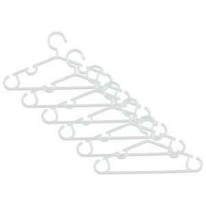 Lot de 6 cintres - Blanc 