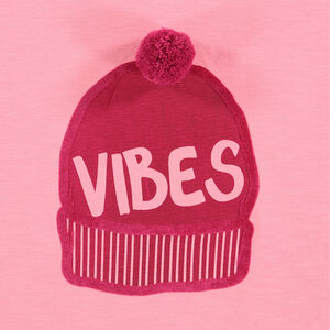 Μακρυμάνικη μπλούζα από ζέρσεϊ με διακοσμητική στάμπα 