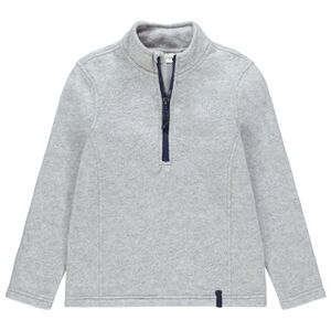 Sweat en polaire à col zippé 