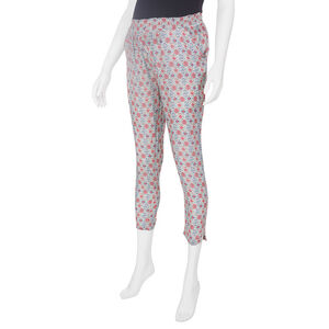 Εμπριμέ παντελόνι εγκυμοσύνης 