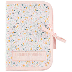 Protège carnet de santé à imprimé floral all-over 