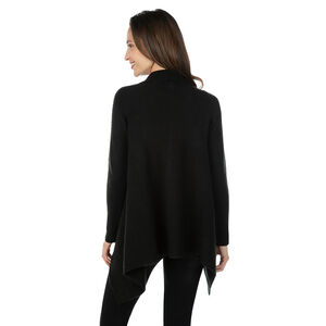 Πλεκτή ζακέτα εγκυμοσύνης με φαντεζί φύλλα 