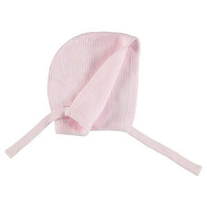 Bonnet de naissance en tricot 