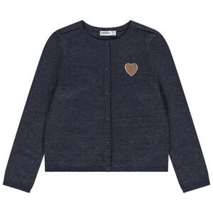 Gilet en tricot avec motif en sequins 