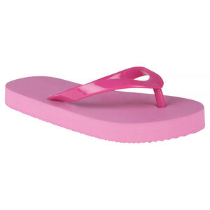 Tongs basiques coloris fushia et rose clair 