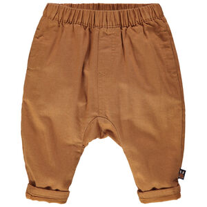 Καμηλό παντελόνι με ζέρσεϊ επένδυση και λάστιχο στη μέση 