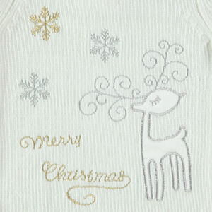 Pull en maille à motif esprit Noël  