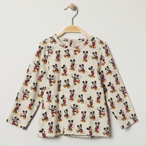 T-shirt manches longues imprimé Mickey all-over 