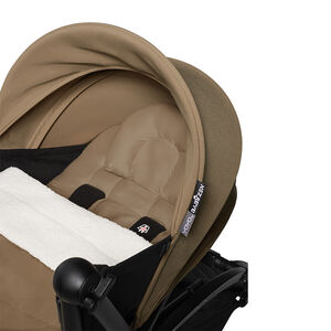 Poussette complète YOYO² nouveau pack 0+ et 6+ châssis noir - Toffee 