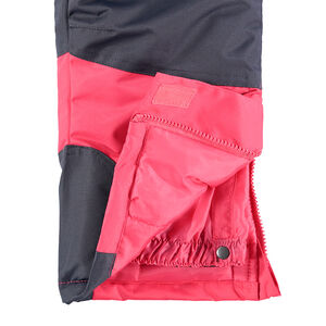 Δίχρωμο παντελόνι σκι με αφαιρούμενες τιράντες 