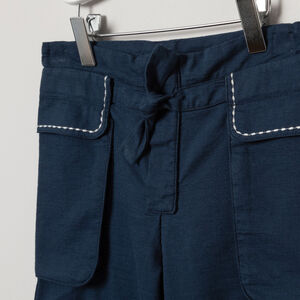 Pantalon fluide avec noeud 