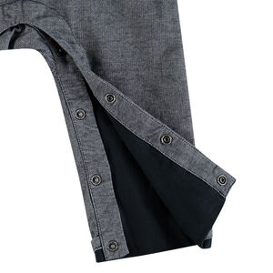 Salopette longue doublée jersey 