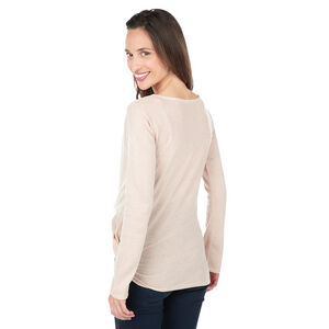 Τουνίκ εγκυμοσύνης με ραφή και δέσιμο στο πλάι 