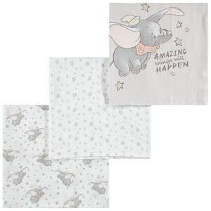 Set de 3 langes Dumbo Disney 