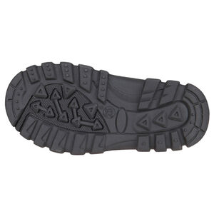 Après-ski noirs effet matelassé à lacets et patte auto-agrippante du 24 au 27 