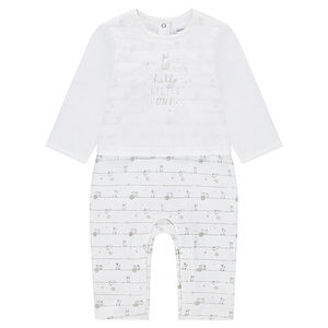 Ολόσωμο φρμάκι 2 σε 1 από ζέρσεϊ με διακοσμητικό μοτίβο 