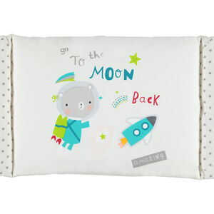 Tour de lit 3 pans à nouer motif animal 