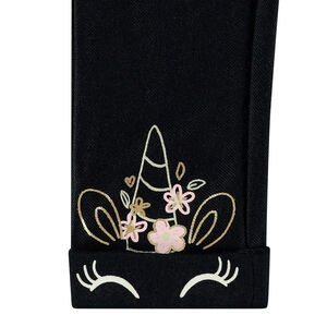 Jegging uni print licorne  