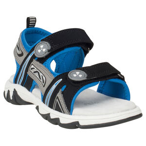 Πέδιλα από δύο υλικά με ραφές που κάνουν αντίθεση 