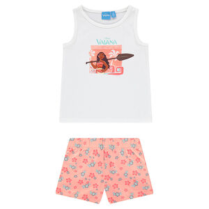 Πιτζάμα κοντή από ζέρσεϊ με τη Βαϊάνα της Disney 