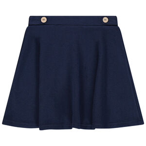 Φούστα skater  σε φαντεζί πλεκτό  