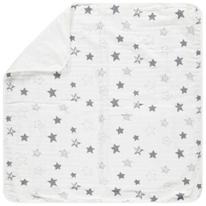 Βαμβακερή κουβέρτα αγκαλιάς με αστεράκια 