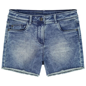 Τζην σορτς με φινίρισμα 