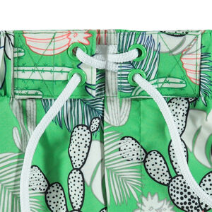 Μαγιό-βερμούδα με διάσπαρτο φλοράλ 