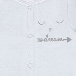 Βελουτέ φορμάκι ύπνου με κέντημα 