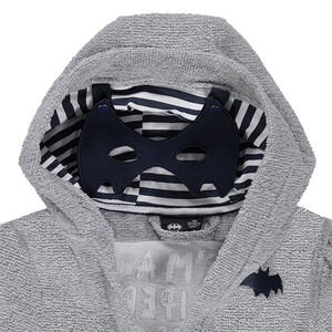 Peignoir en éponge avec masque Warner Batman en jersey amovible 