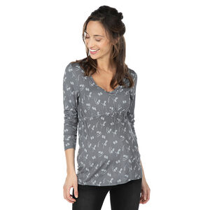 Εμπριμέ τουνίκ εγκυμοσύνης και θηλασμού 