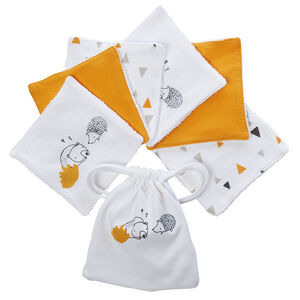 Set de 6 lingettes lavables 