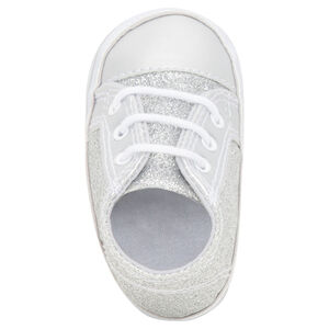 Mποτάκια με παγιέτες και κορδόνια 