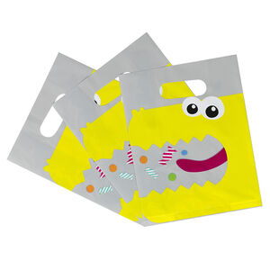 Σετ με 10 σακουλάκια γενεθλίων για καραμέλες με σχέδιο δράκο 