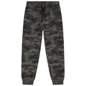 Φόρμα molleton με σχέδιο camouflage για αγόρι 