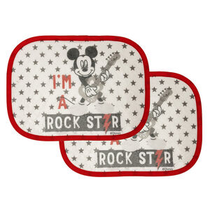 Ηλιοπροστασία αυτοκινήτου x2 Mickey κόκκινο 